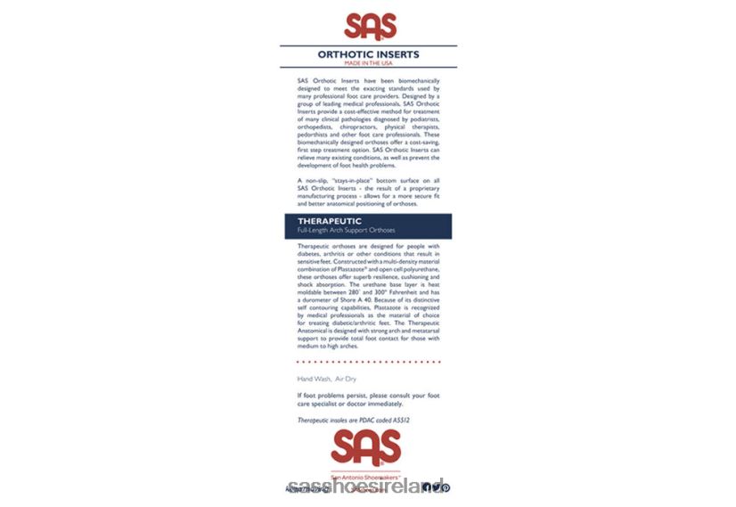 Men SAS Orthotic Footbed Reliable X88N24547 Beige