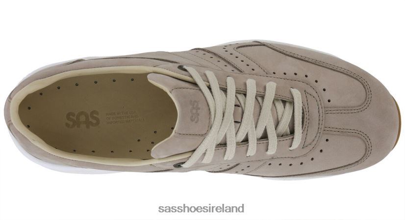 Men SAS Camino Lace Up Sneaker Energetic X88N24515 Taupe