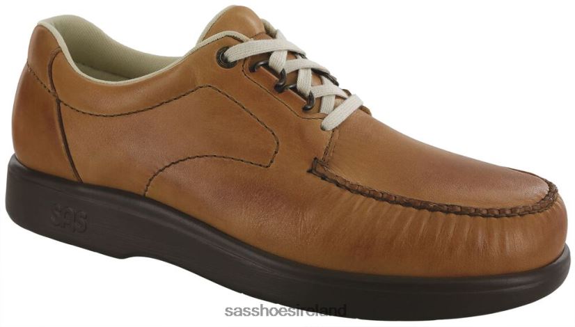 Men SAS Bout Time Lux Lace Up Loafer Versatile X88N24514 Hazel