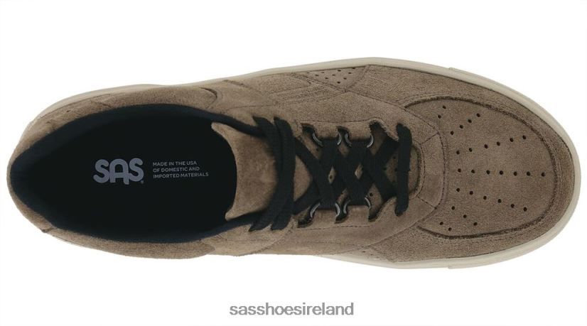 Men SAS High Street Lace Up Sneaker Versatile X88N24531 Almond