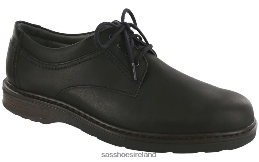 Men SAS Aden Lace Up Oxford Inspired X88N24543 Black