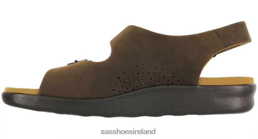 Men SAS Bravo Heel Strap Sandal Versatile X88N24517 Grizzly