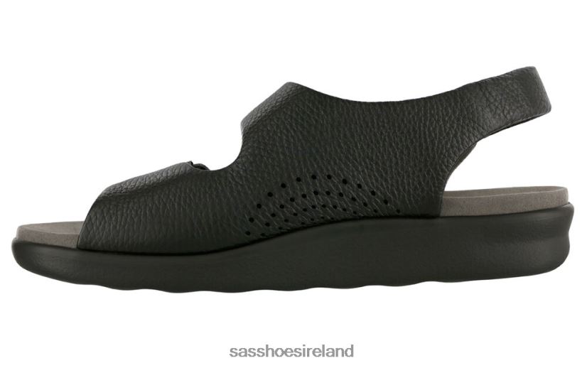 Men SAS Bravo Heel Strap Sandal Versatile X88N24539 Black