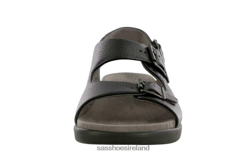 Men SAS Bravo Heel Strap Sandal Versatile X88N24539 Black