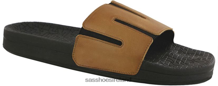 Men SAS Edge Slide Sandal Versatile X88N24525 Hazel