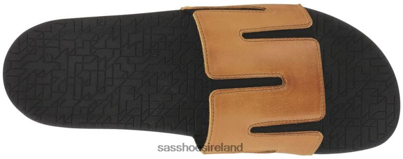 Men SAS Edge Slide Sandal Versatile X88N24525 Hazel