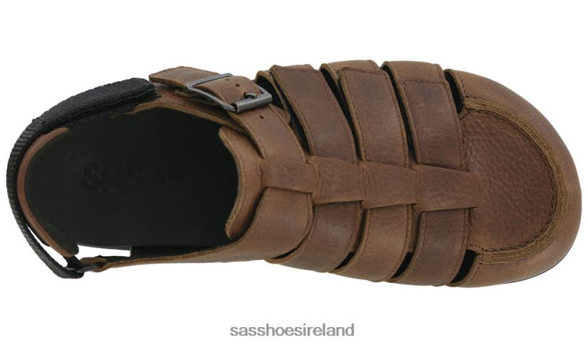 Men SAS Endeavor Fisherman Sandal Versatile X88N24520 Brown