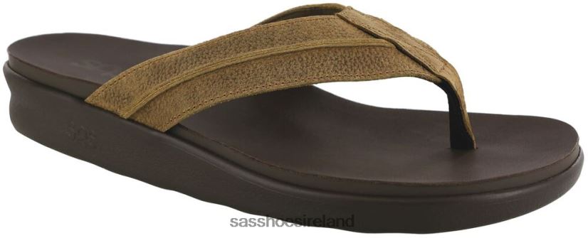 Men SAS Escape Thong Sandal Versatile X88N24511 Stampede