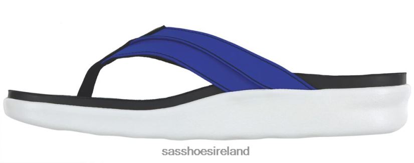 Men SAS Escape Thong Sandal Versatile X88N24523 Cobalt