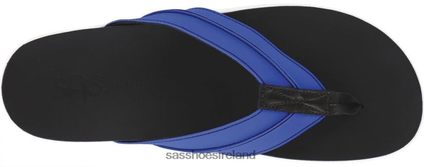 Men SAS Escape Thong Sandal Versatile X88N24523 Cobalt