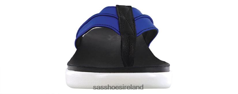 Men SAS Escape Thong Sandal Versatile X88N24523 Cobalt