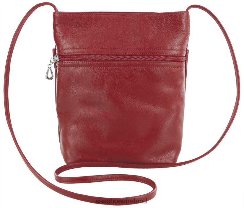 Unisex SAS Darla Crossbody Handbag Inspired X88N24577 Rosso