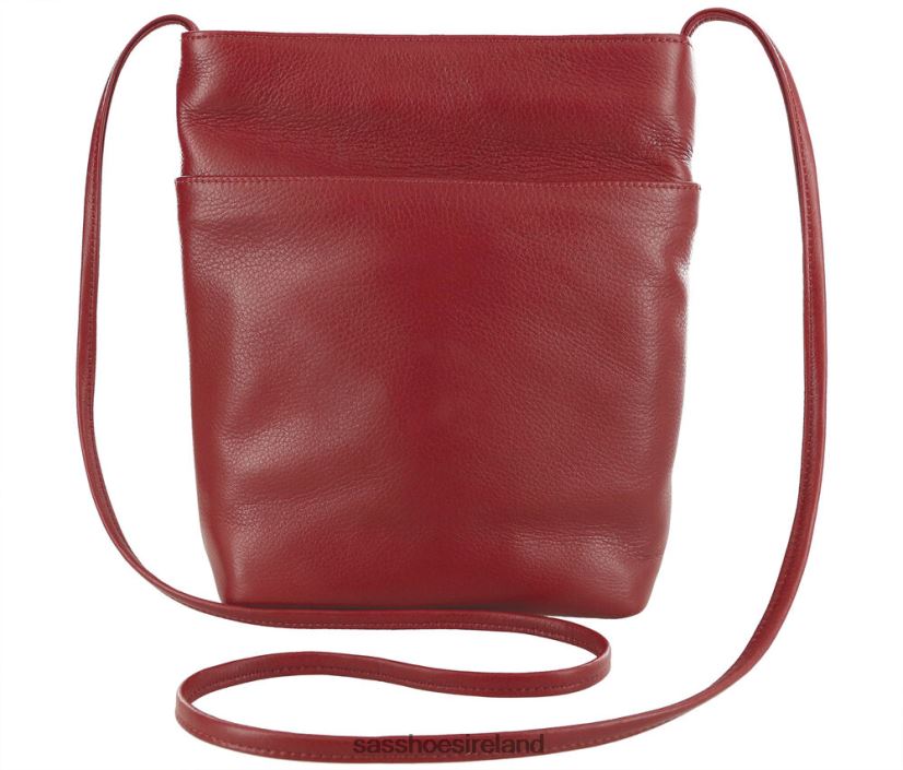 Unisex SAS Darla Crossbody Handbag Inspired X88N24577 Rosso