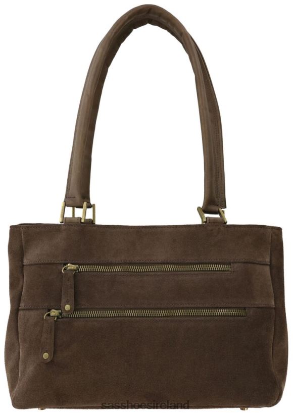 Unisex SAS Diane Shoulder Handbag Inspired X88N24589 Teddy/Darkwood