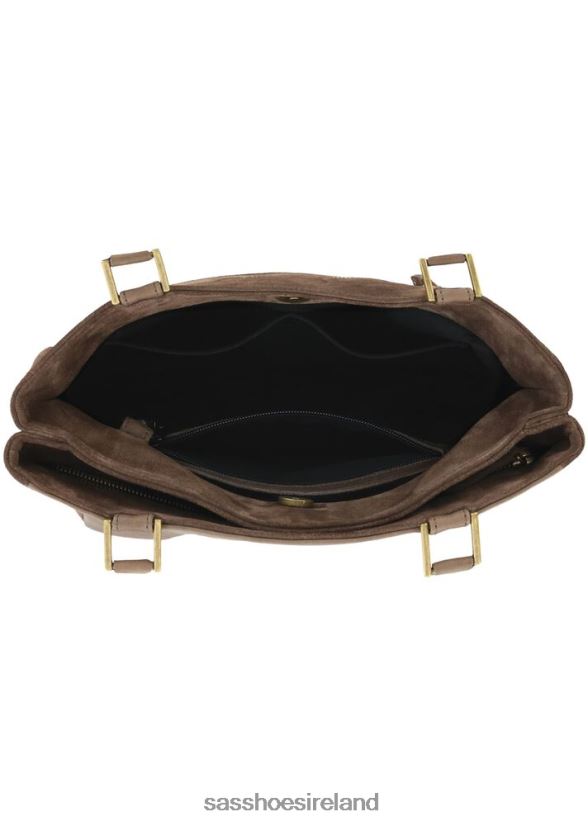 Unisex SAS Diane Shoulder Handbag Inspired X88N24589 Teddy/Darkwood