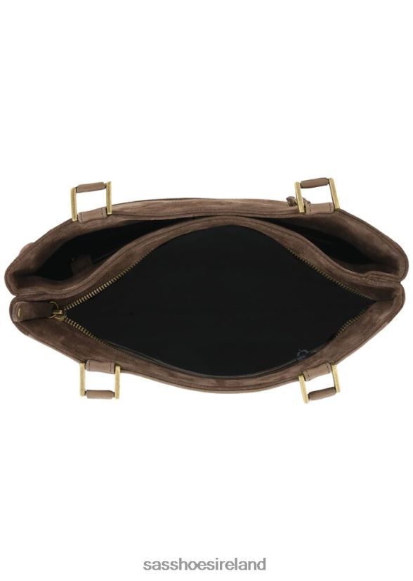 Unisex SAS Diane Shoulder Handbag Inspired X88N24589 Teddy/Darkwood