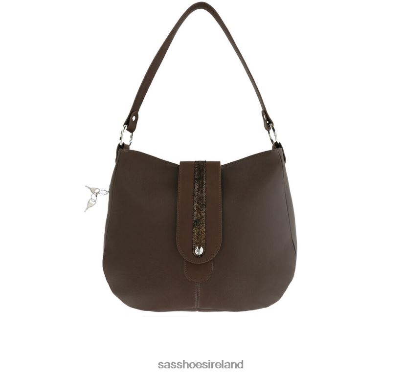 Unisex SAS Marissa Shoulder Handbag Inspired X88N24579 Espresso