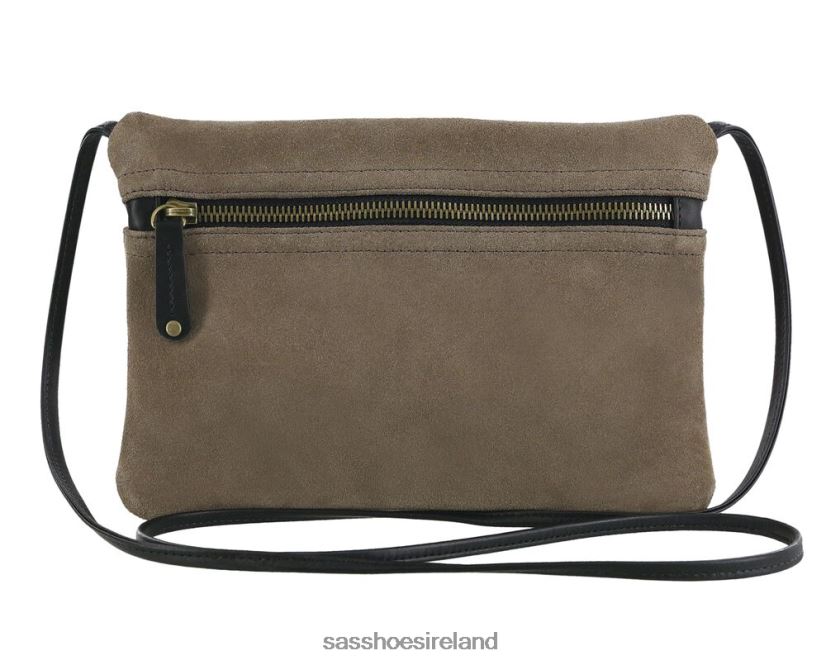 Unisex SAS Perla Crossbody Handbag Inspired X88N24571 Almond