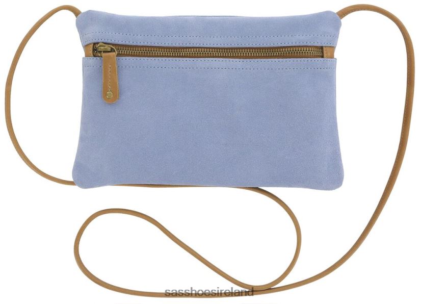Unisex SAS Perla Crossbody Handbag Inspired X88N24572 Sky/Hazel