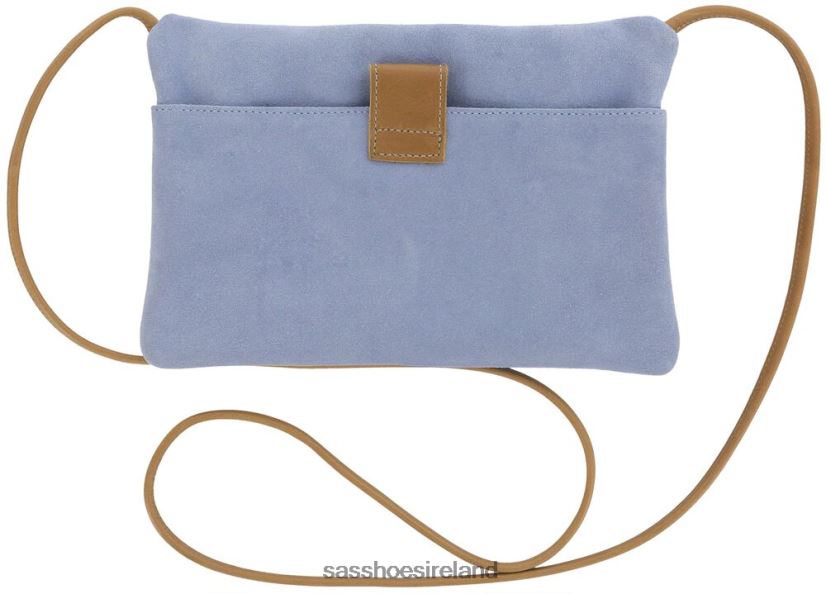 Unisex SAS Perla Crossbody Handbag Inspired X88N24572 Sky/Hazel