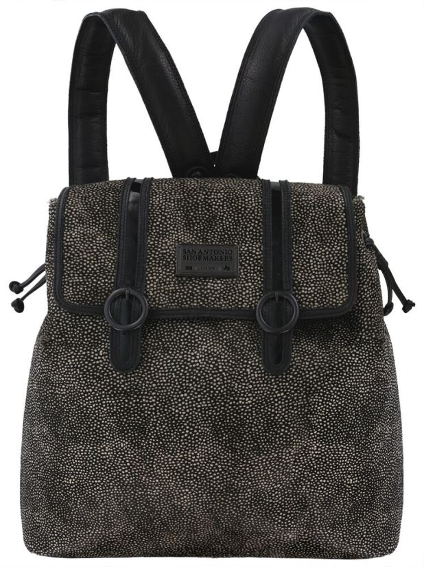 Unisex SAS Seight Backpack Handbag Inspired X88N24550 Black Chital