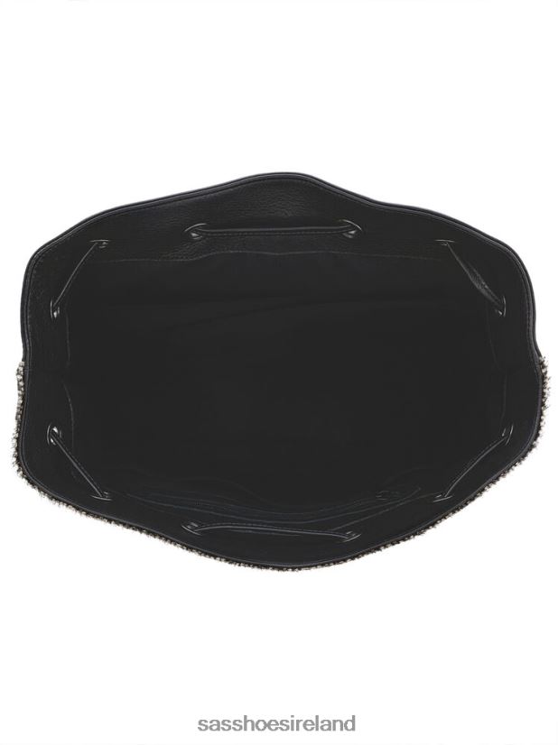 Unisex SAS Seight Backpack Handbag Inspired X88N24550 Black Chital