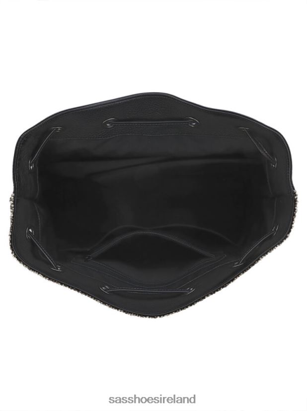 Unisex SAS Seight Backpack Handbag Inspired X88N24550 Black Chital