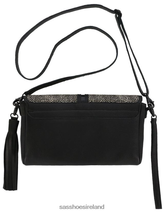 Unisex SAS Seight Clutch Handbag Inspired X88N24549 Black Chital