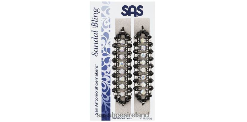 Women SAS Bling - Mira Inspired X88N24450 Web Linen/Silver