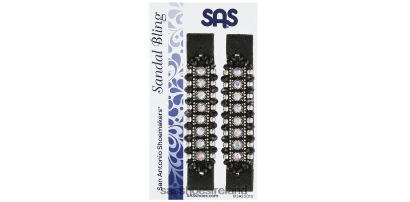 Women SAS Bling - Mira Inspired X88N24458 Web Black/Silver