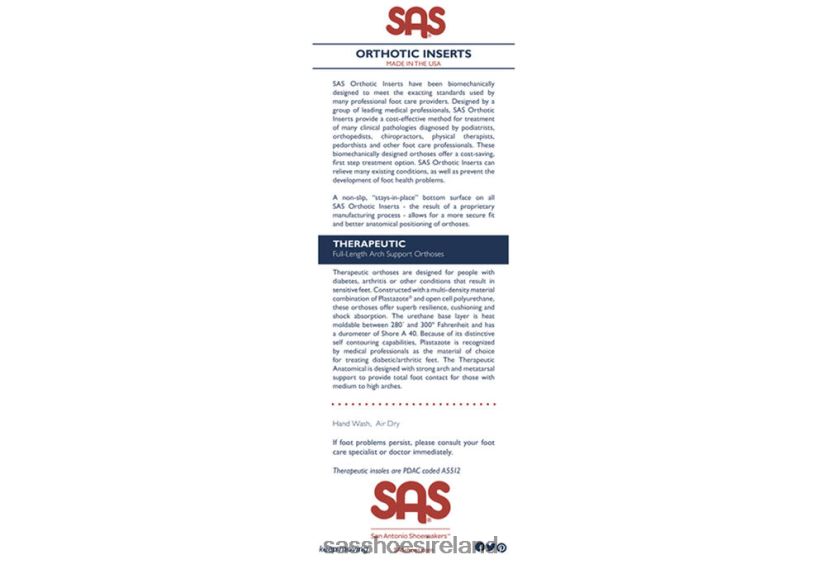 Women SAS Orthotic Footbed Reliable X88N24444 Beige