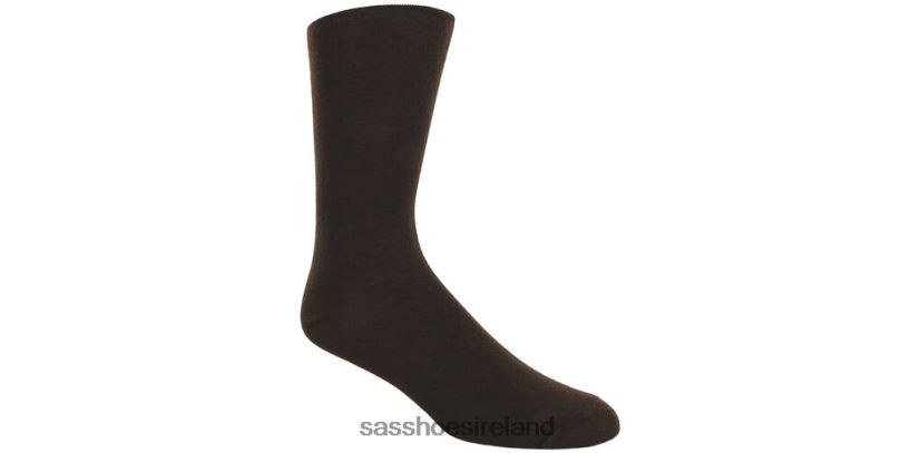 Women SAS Comfort Band Socks Cozy X88N24479 Brown