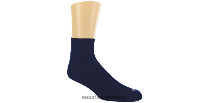 Women SAS QTR Crew Socks Cozy X88N24462 Navy