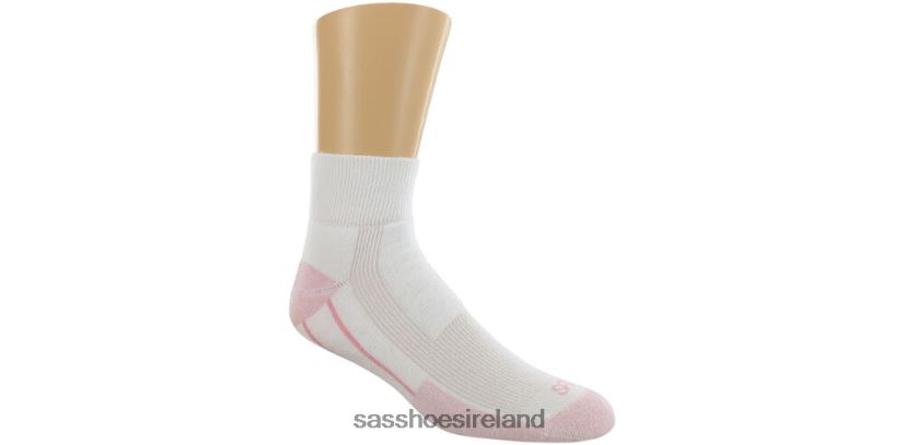 Women SAS QTR Walker Socks Cozy X88N24494 White