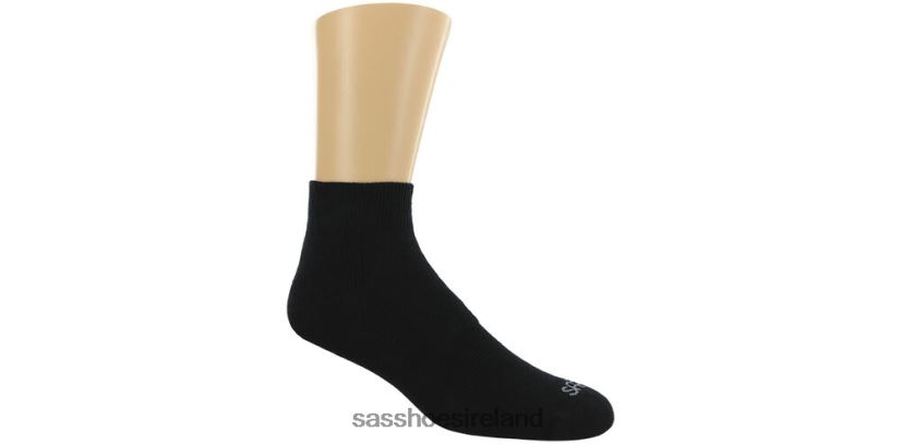 Women SAS QTR Walker Socks Cozy X88N24495 Black