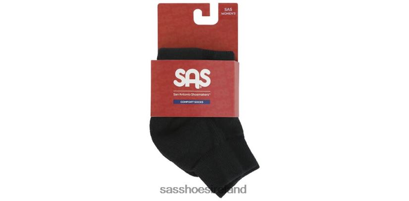 Women SAS QTR Walker Socks Cozy X88N24495 Black