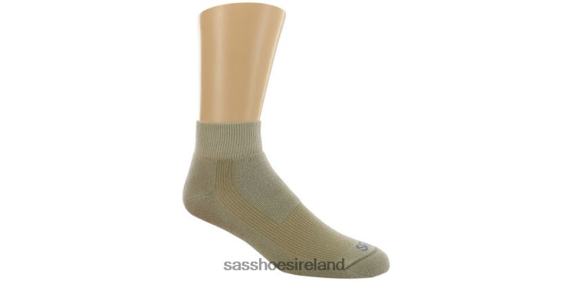 Women SAS QTR Walker Socks Cozy X88N24503 Khaki