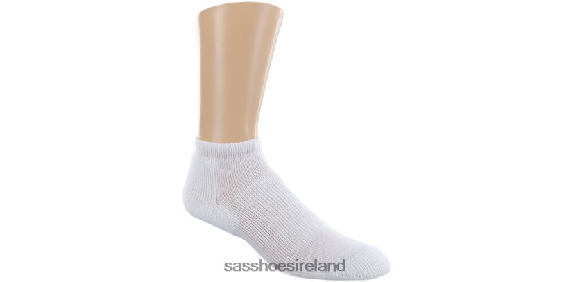 Women SAS Thorlo Walking Micro Mini Socks Cozy X88N24473 White