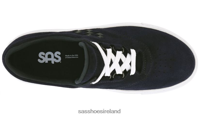 Women SAS Free Rein Lace Up Sneaker Energetic X88N2412 Blue Moon/Black