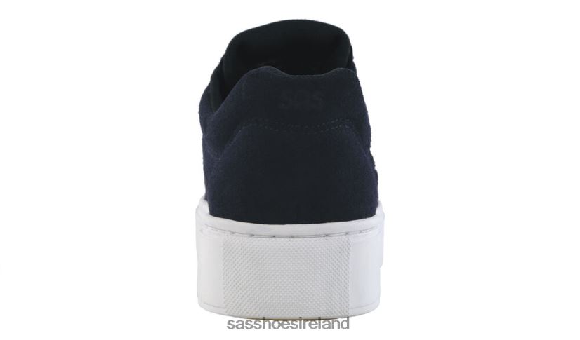 Women SAS Free Rein Lace Up Sneaker Energetic X88N2412 Blue Moon/Black