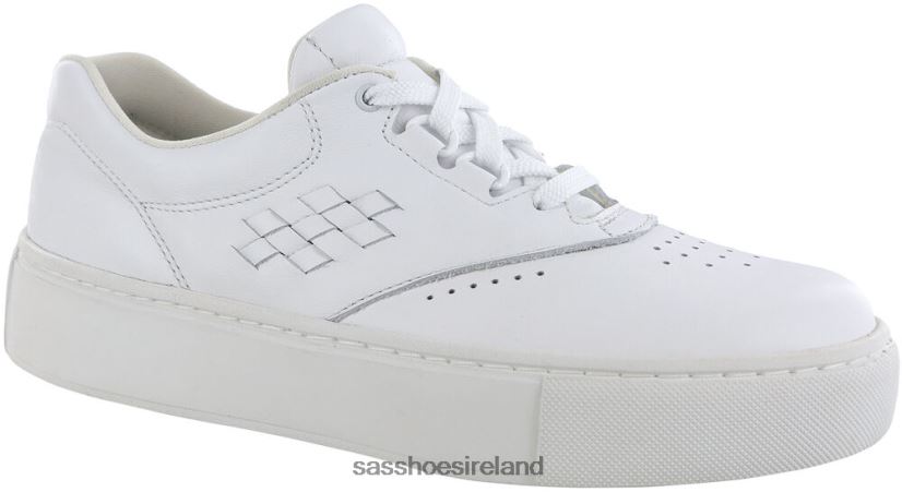 Women SAS Free Rein Lace Up Sneaker Energetic X88N2414 Chalk