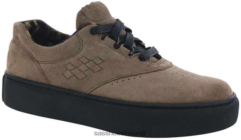 Women SAS Free Rein Non Slip Lace Up Energetic X88N24408 Almond