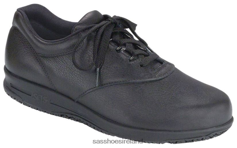 Women SAS Liberty Non Slip Lace Up Shoe Energetic X88N24306 Black