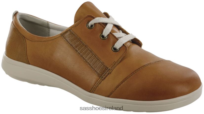 Women SAS Marnie Lace Up Sneaker Energetic X88N24284 Cedar
