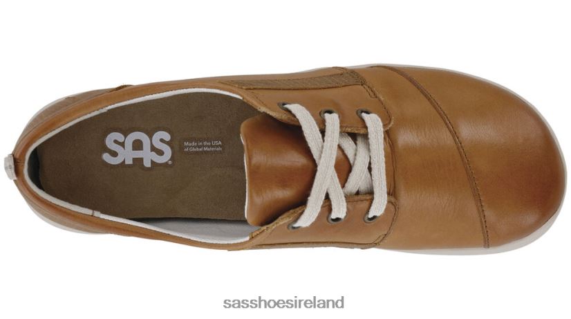 Women SAS Marnie Lace Up Sneaker Energetic X88N24284 Cedar