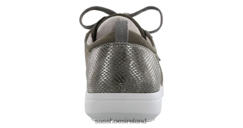 Women SAS Marnie Lace Up Sneaker Energetic X88N24285 Gris/Snake