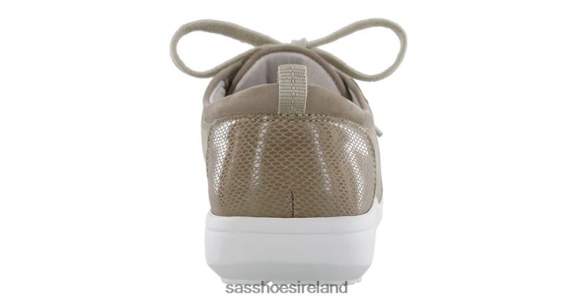 Women SAS Marnie Lace Up Sneaker Energetic X88N24286 Taupe/Snake
