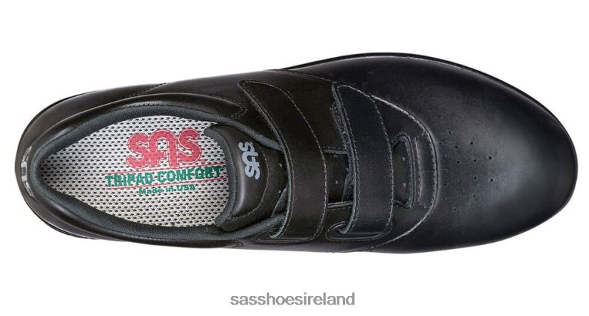 Women SAS Me Too Walking Shoe Energetic X88N24327 Black