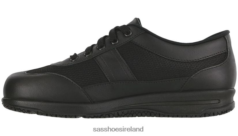 Women SAS Reverie Non Slip Lace Up Shoe Energetic X88N24332 Black