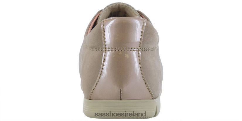Women SAS Solstice II Lace Up Flat Energetic X88N24421 Desert/Taupe